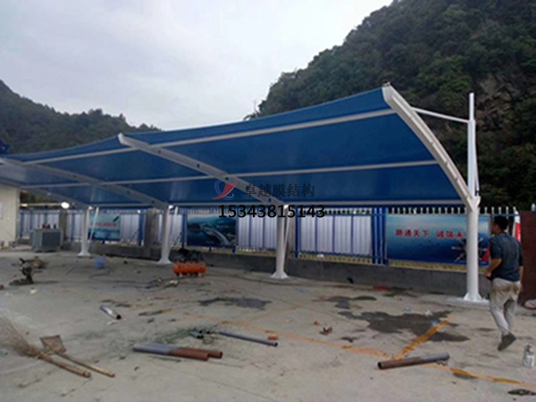 黑龍江鶴崗膜結(jié)構充電站停車棚【廠家直銷】