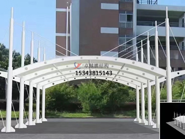 寧夏石嘴山膜結(jié)構充電站停車棚【廠家直銷】